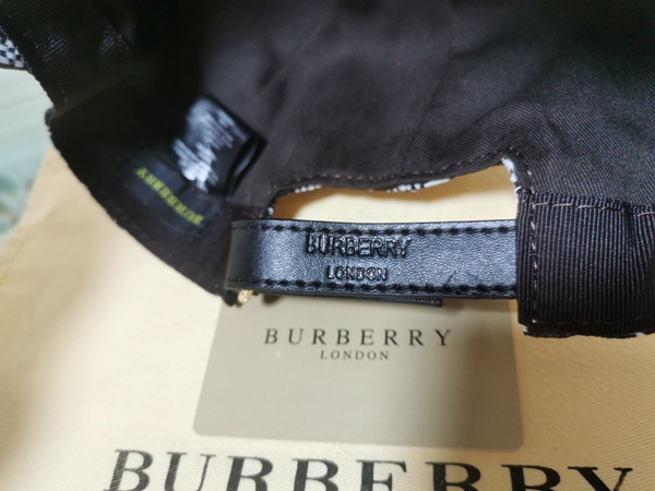 ブランド帽子角部分ディテール